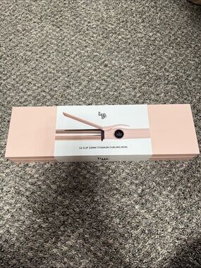 Lange Pink Le Clip 32mm Titanium Curling Iron